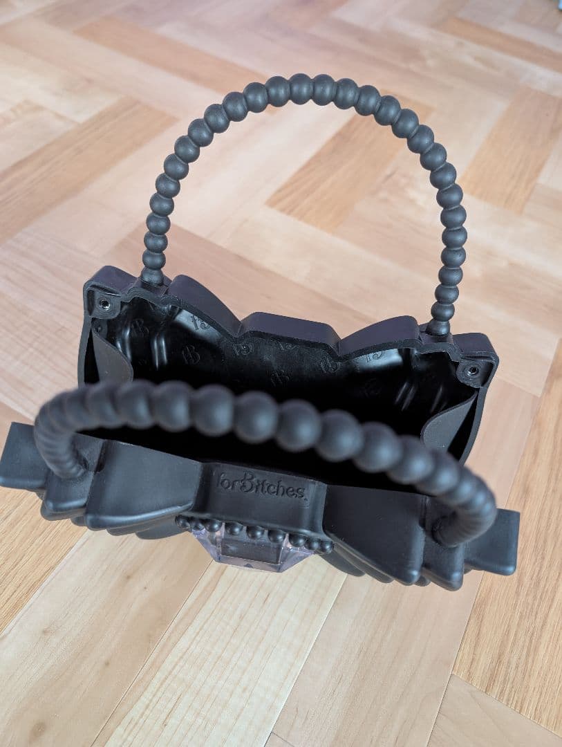 forbitches BOW BAG バッグ リボン型 ブラック