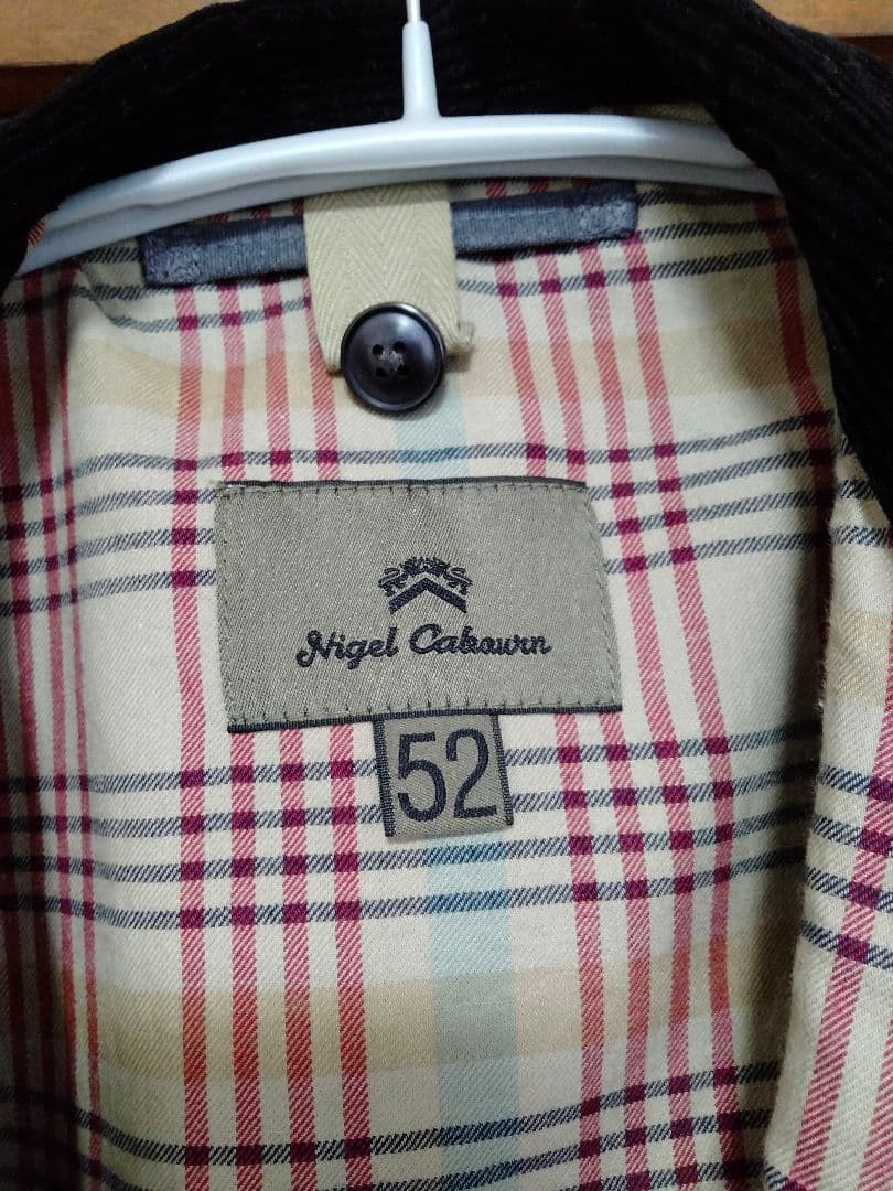 Nigel Cabourn 20's ダイストーンコーティングフィッシングコート