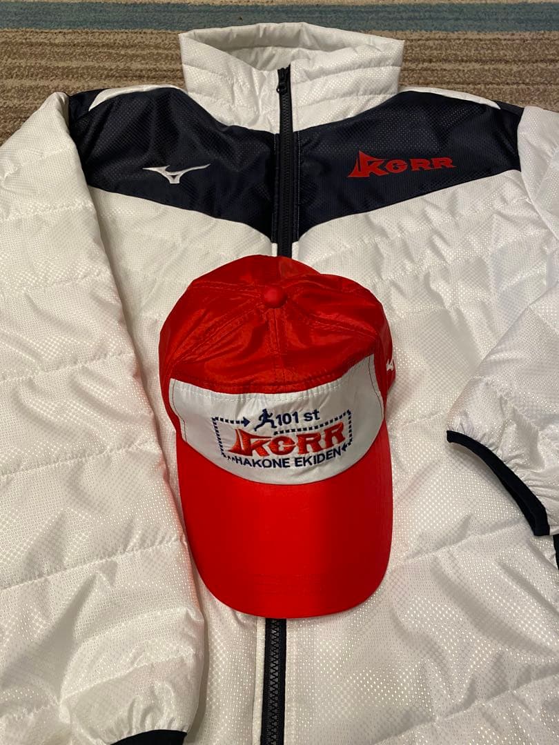 希少　箱根駅伝ベンチコート&キャップ　2025 101回モデル　XL