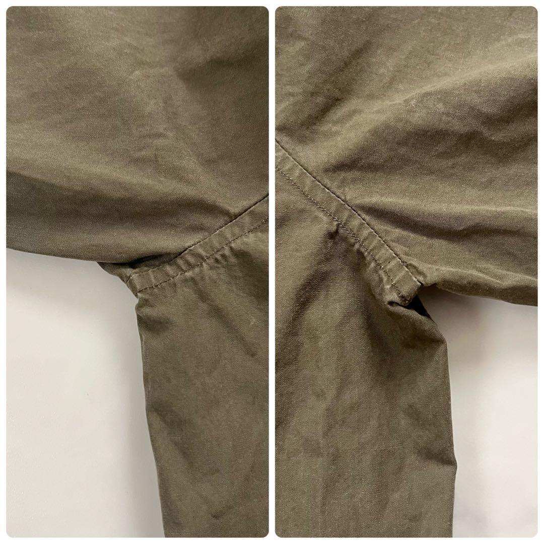 希少　02サイズ　マディソンブルー　マダムシャツウォッシュアウト　カーキ　B刺繍