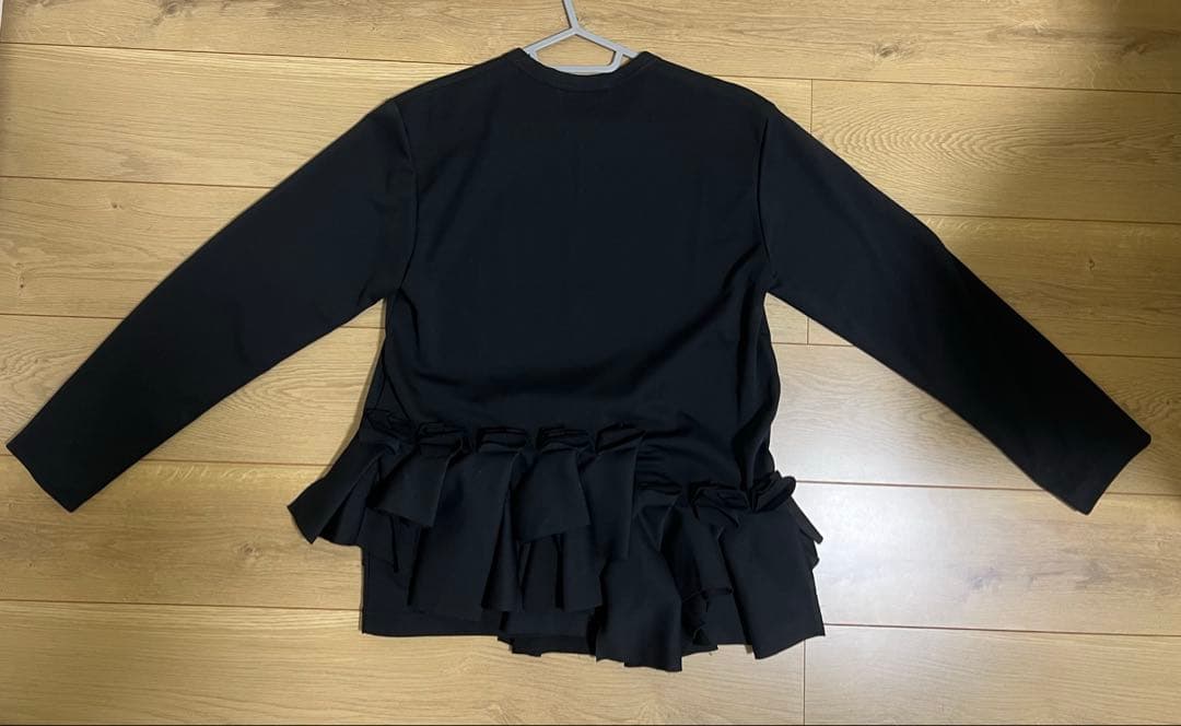 コムデギャルソン エステル フリルカットソー