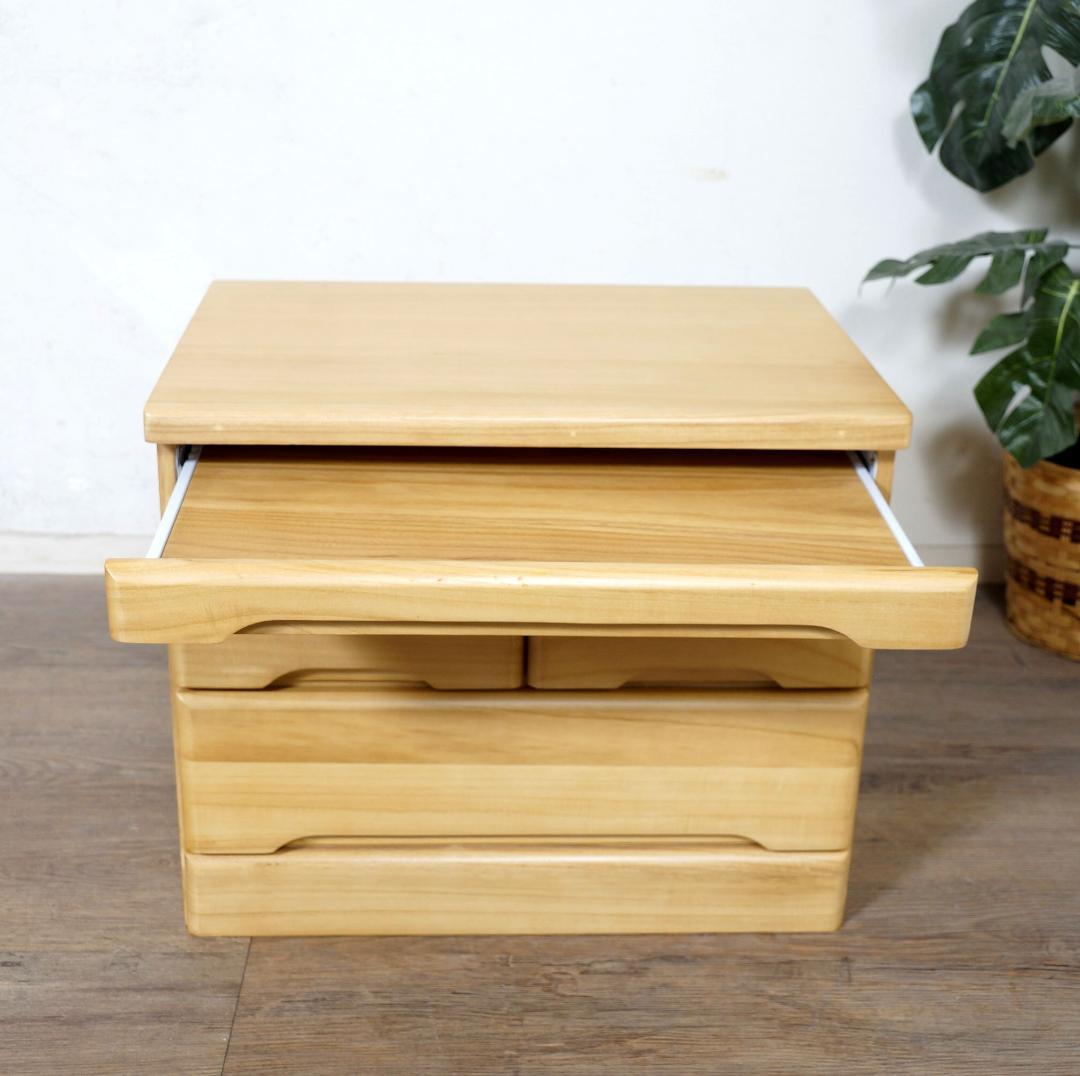 HIDE　 仏壇チェスト　２段3杯　上部　レール引き出し