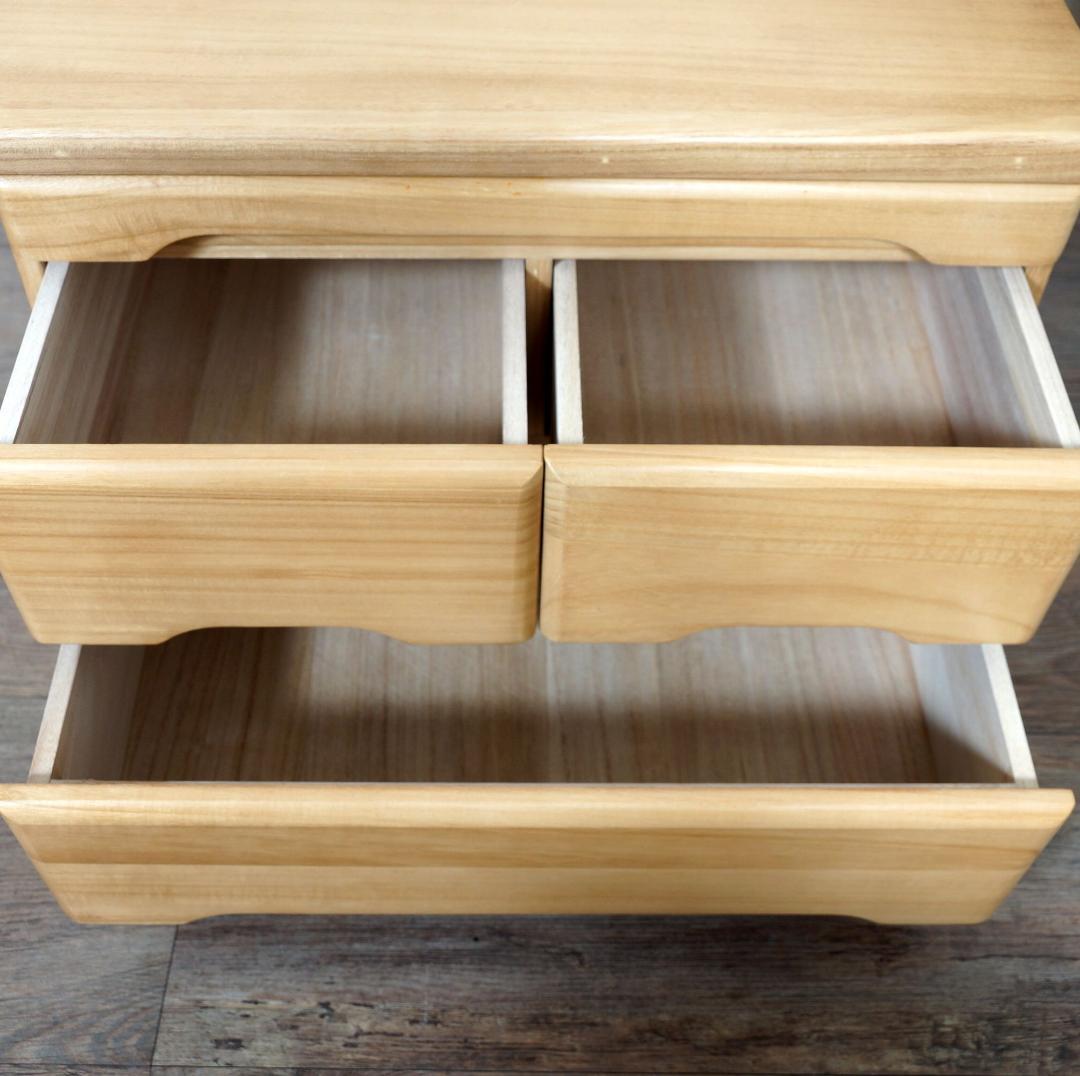 HIDE　 仏壇チェスト　２段3杯　上部　レール引き出し