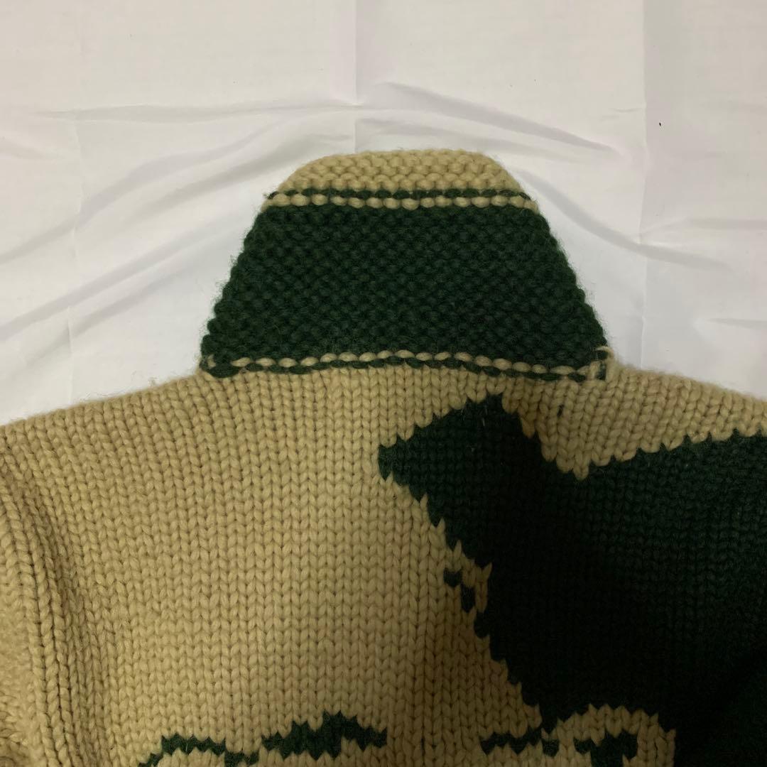 激レアKanata カナタ シロクマ　カウチンニット　セーター　カーディガン　熊