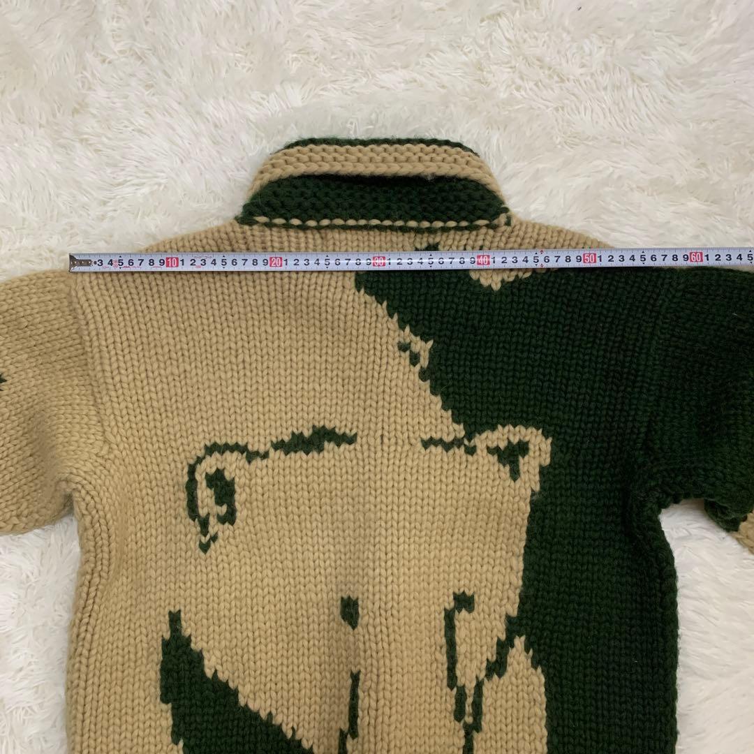 激レアKanata カナタ シロクマ　カウチンニット　セーター　カーディガン　熊