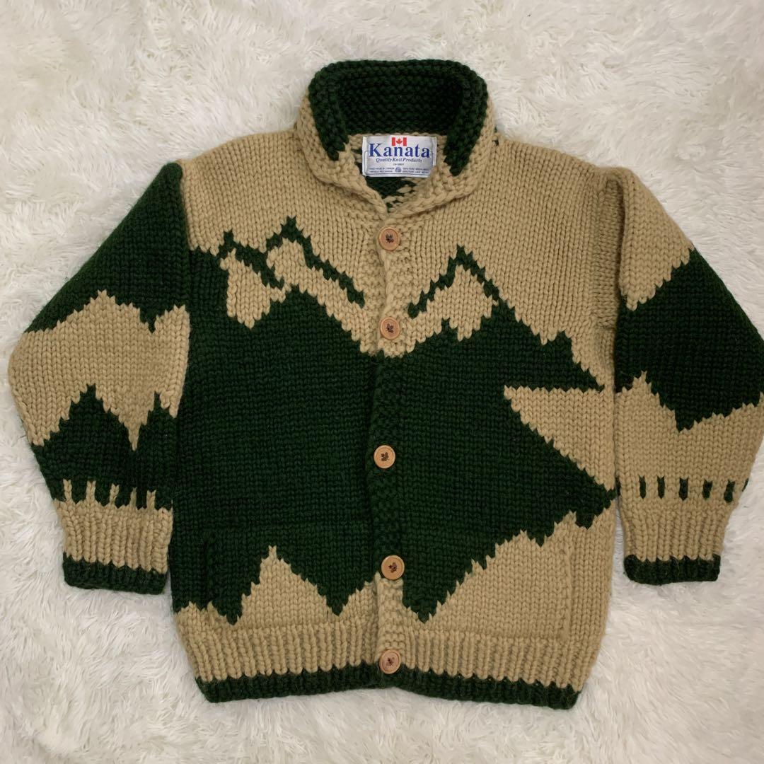 激レアKanata カナタ シロクマ　カウチンニット　セーター　カーディガン　熊