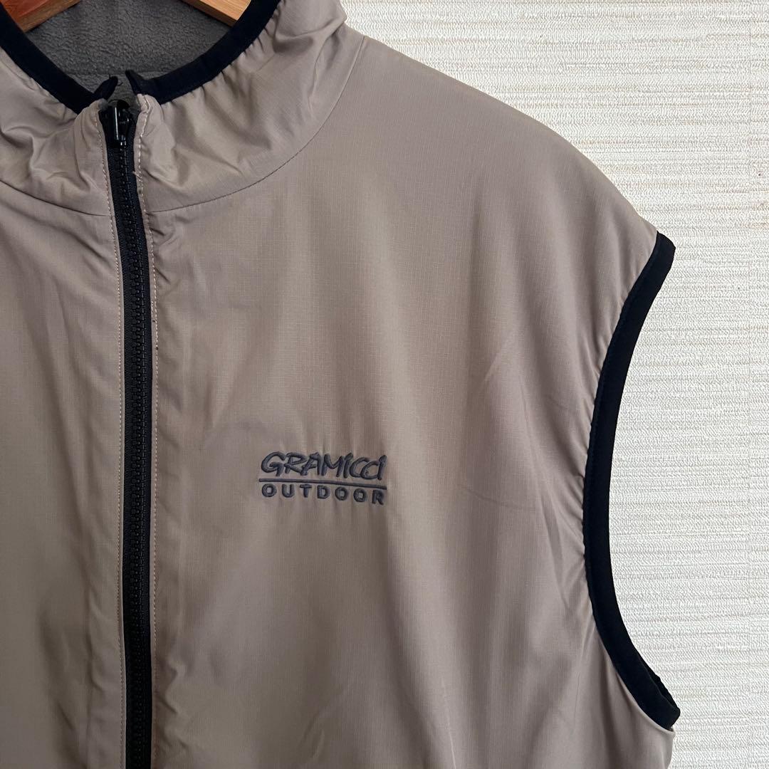 GRAMICCI ／グラミチ リバーシブル フリースベスト