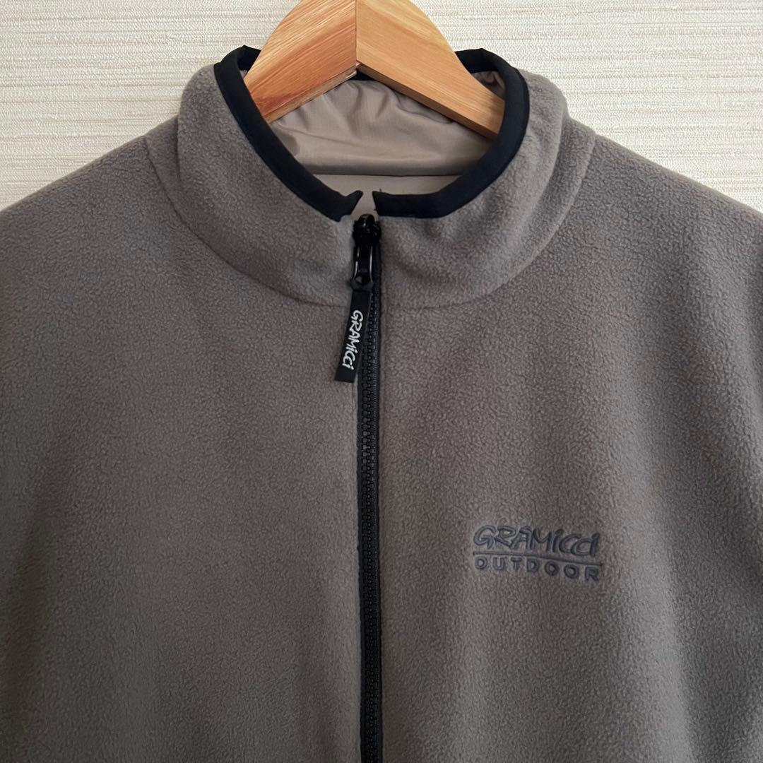 GRAMICCI ／グラミチ リバーシブル フリースベスト