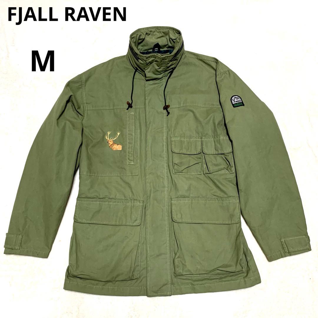 【FJALL RAVEN】ヴィンテージ　90‘s ミリタリー　モッズコート刺繍
