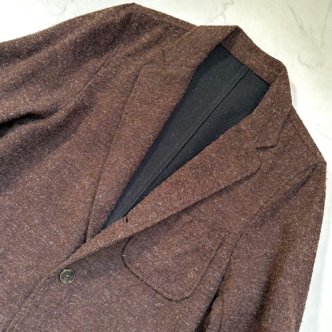 BEAMS＋ ツイードフィールドジャケット メンズ 秋冬 ダークブラウン S