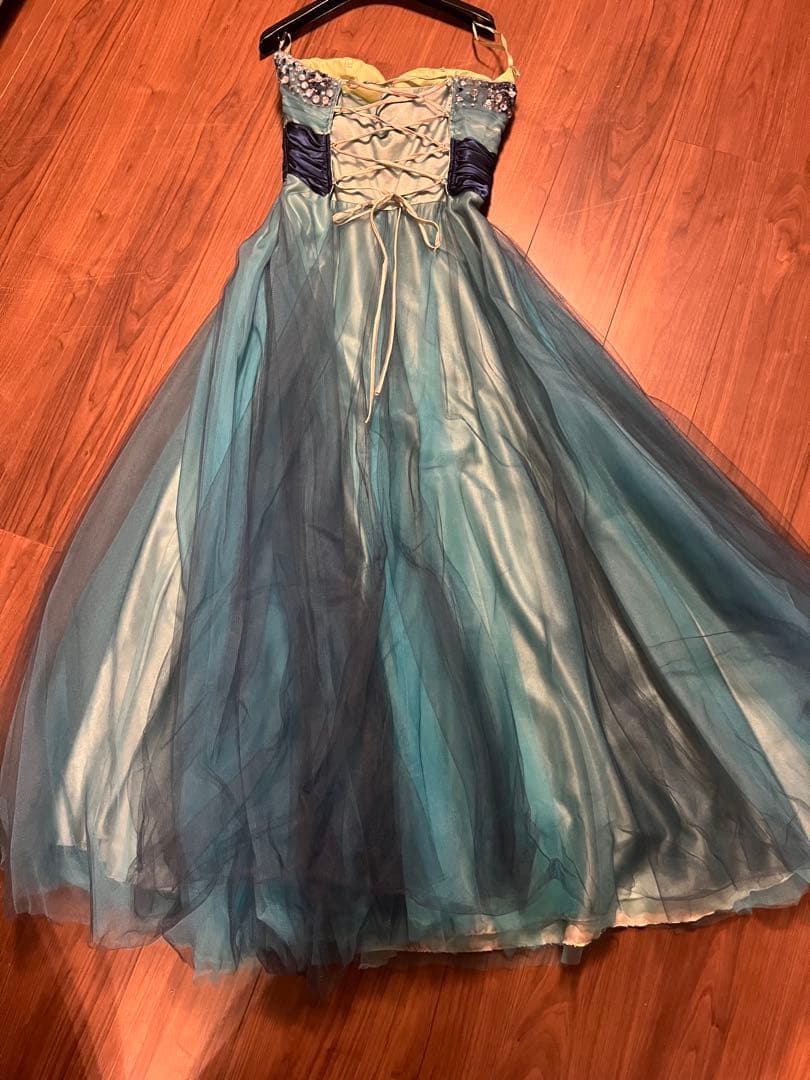 明日までお値引き！カラードレス　オーシャングラデーション