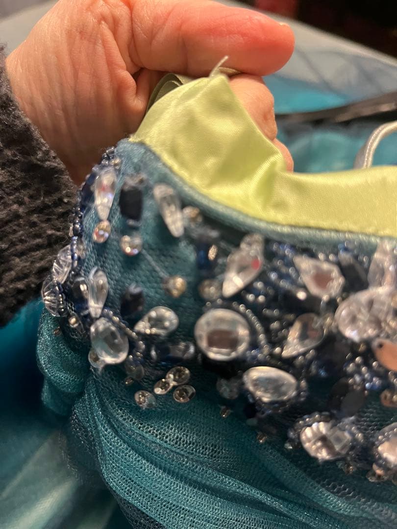 明日までお値引き！カラードレス　オーシャングラデーション