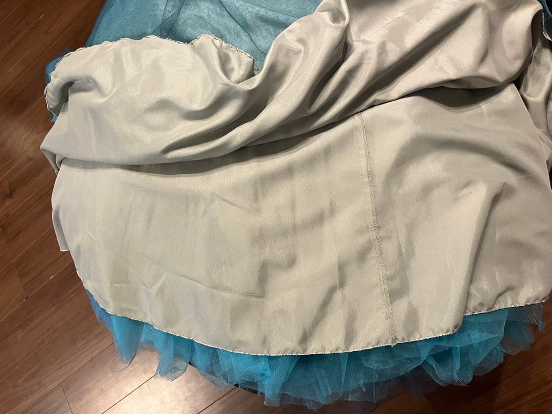 明日までお値引き！カラードレス　オーシャングラデーション