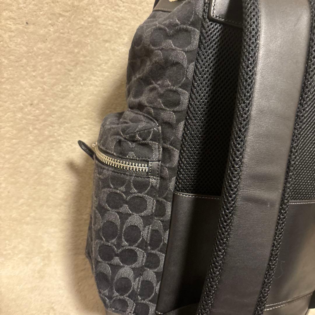 バッグ COACH Sprint Backpack In Signature Denim