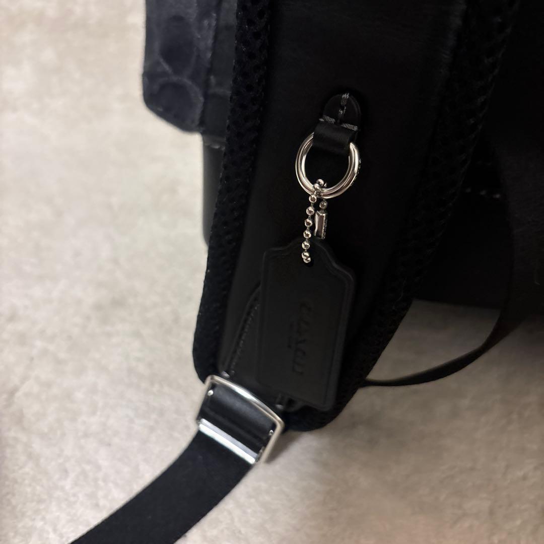 バッグ COACH Sprint Backpack In Signature Denim