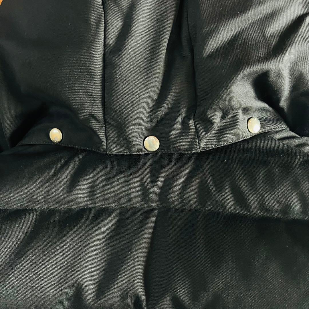 【美品】EDIFICE ダウンベスト　ブラック　Lサイズ