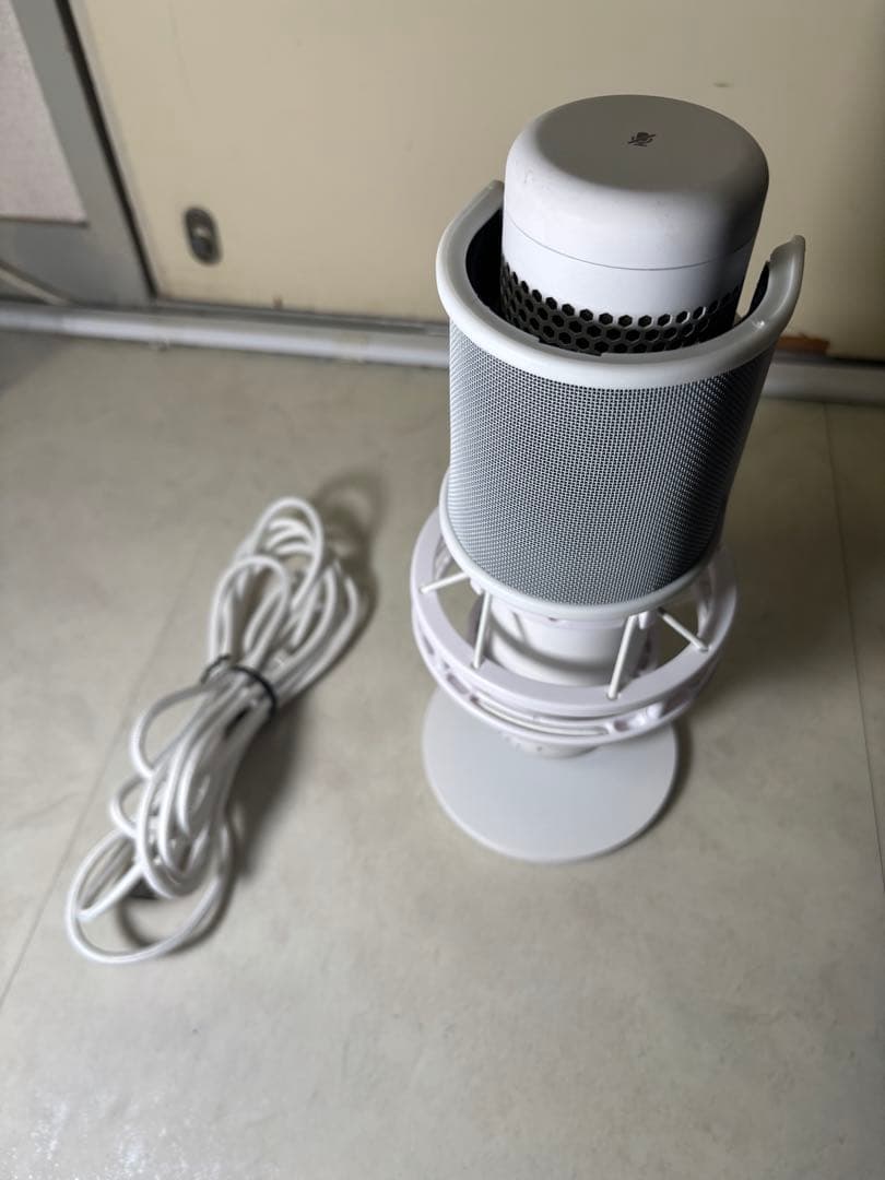 HyperX QuadCast S ホワイト スタンドマイク