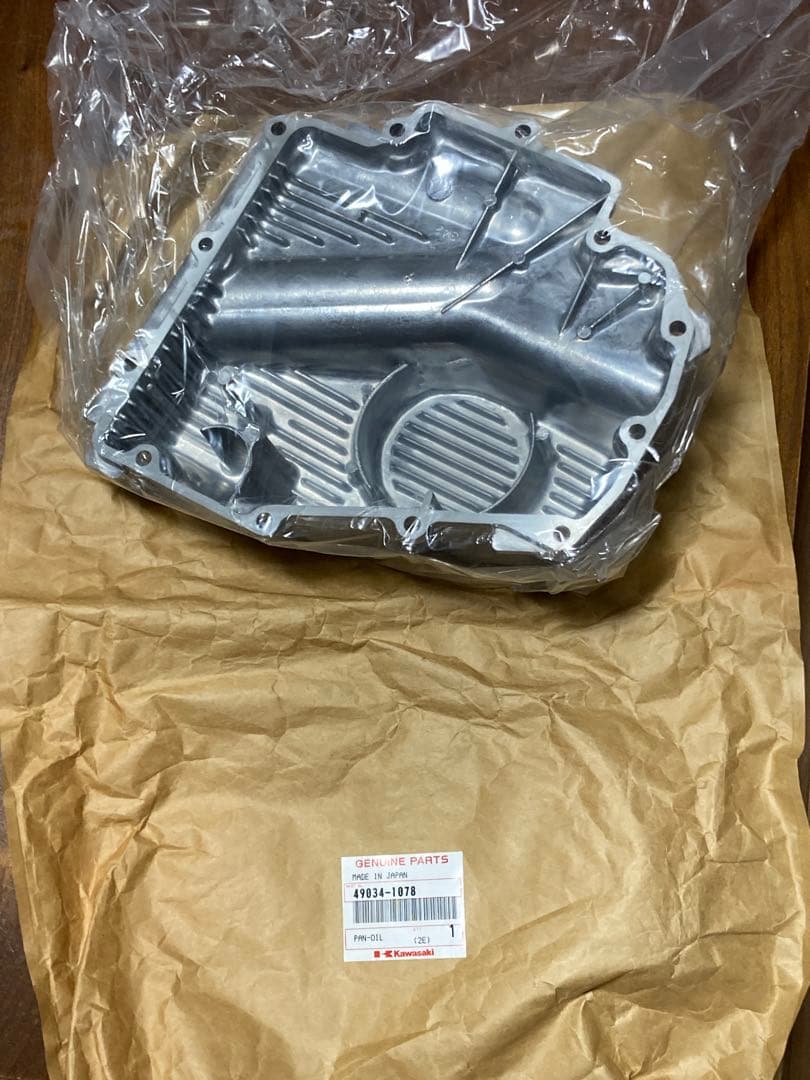 ZXR250A パーツ　オイルパン&ガスケット