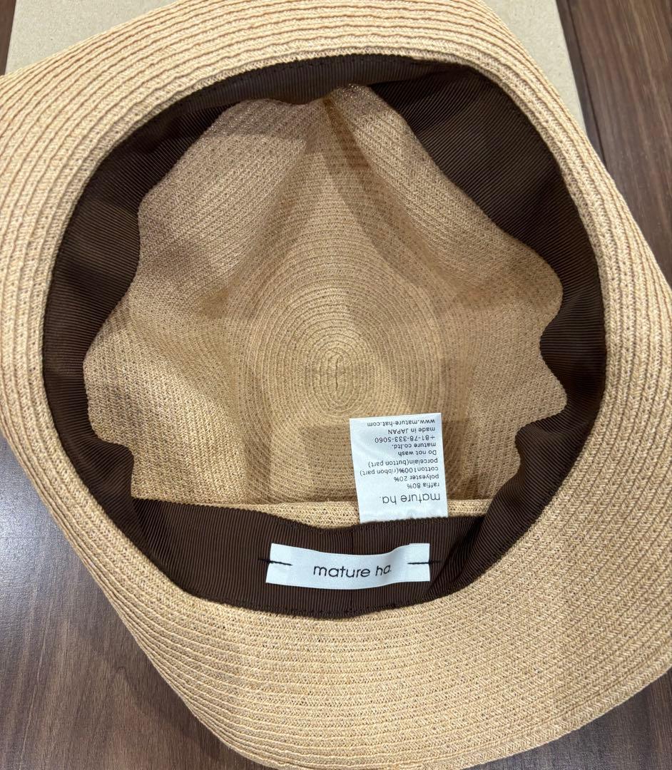 mature ha. /ラフィアハット