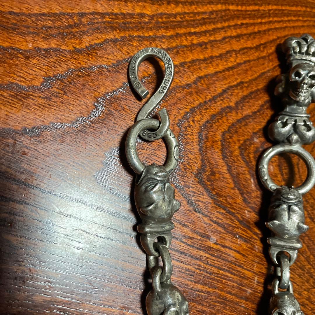 シルバーホース ウォレットチェーン (ガボールタイプ)