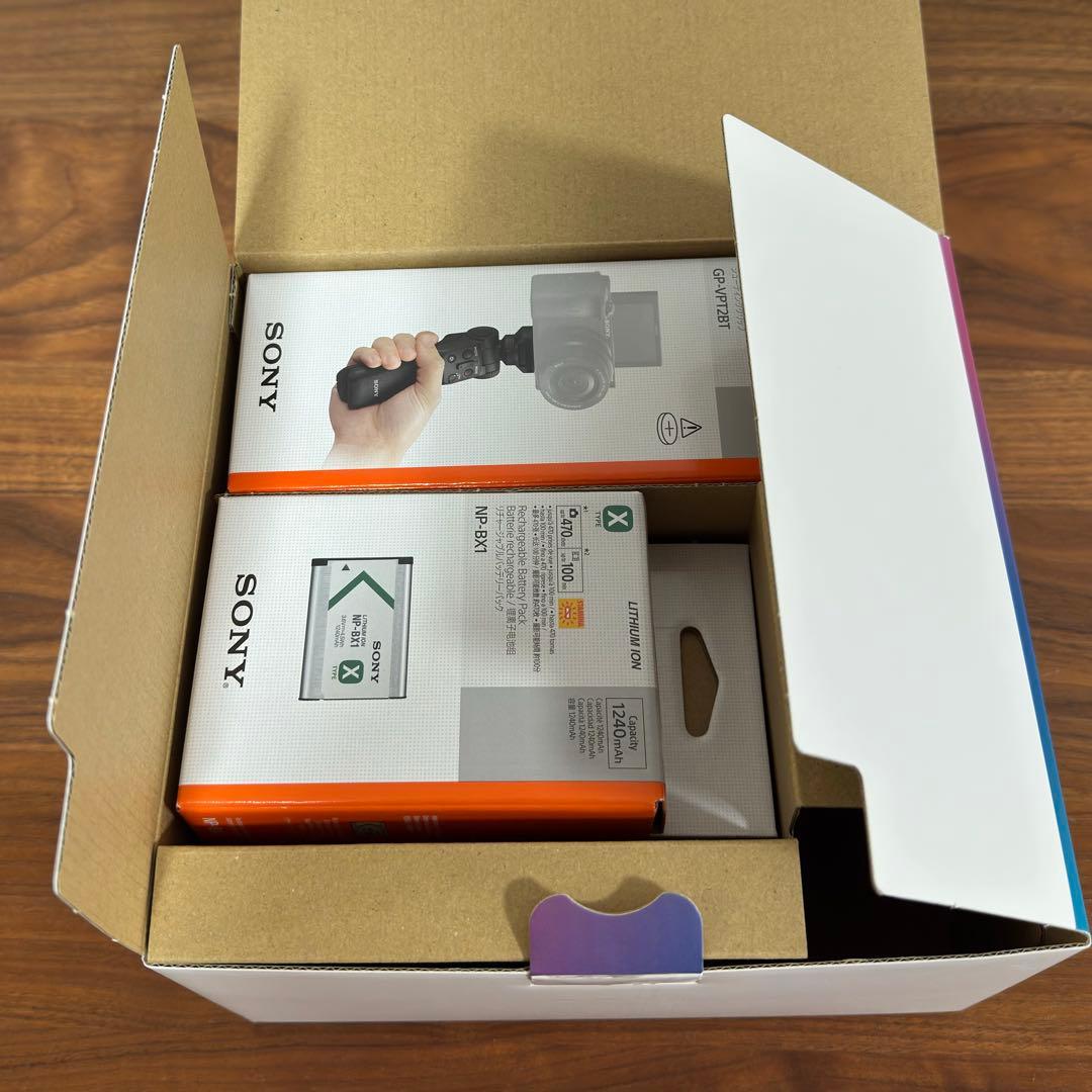 ほぼ新品SONY ZV-1Ⅱ シューティンググリップキットバッテリーチャージャー