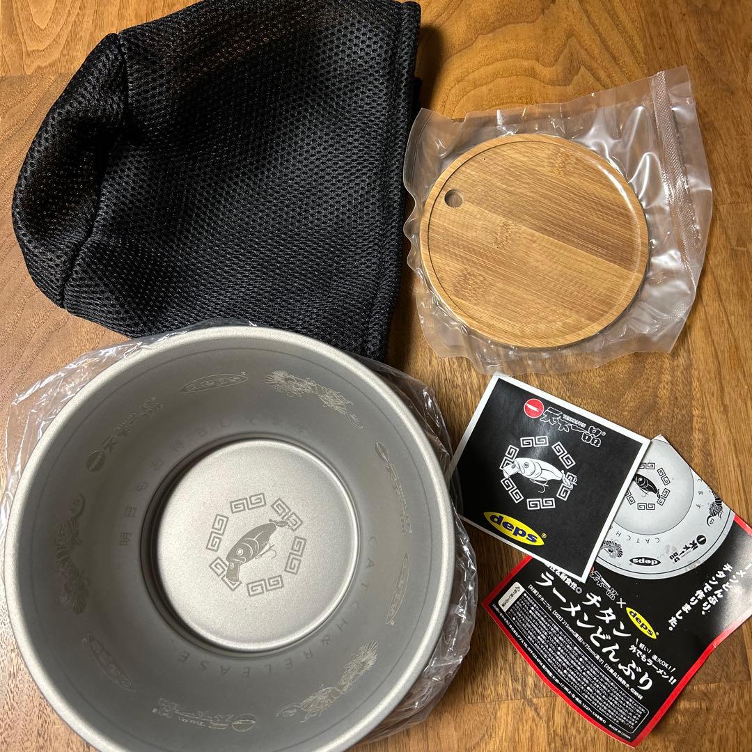 天下一品 DEPS チタンラーメンどんぶり