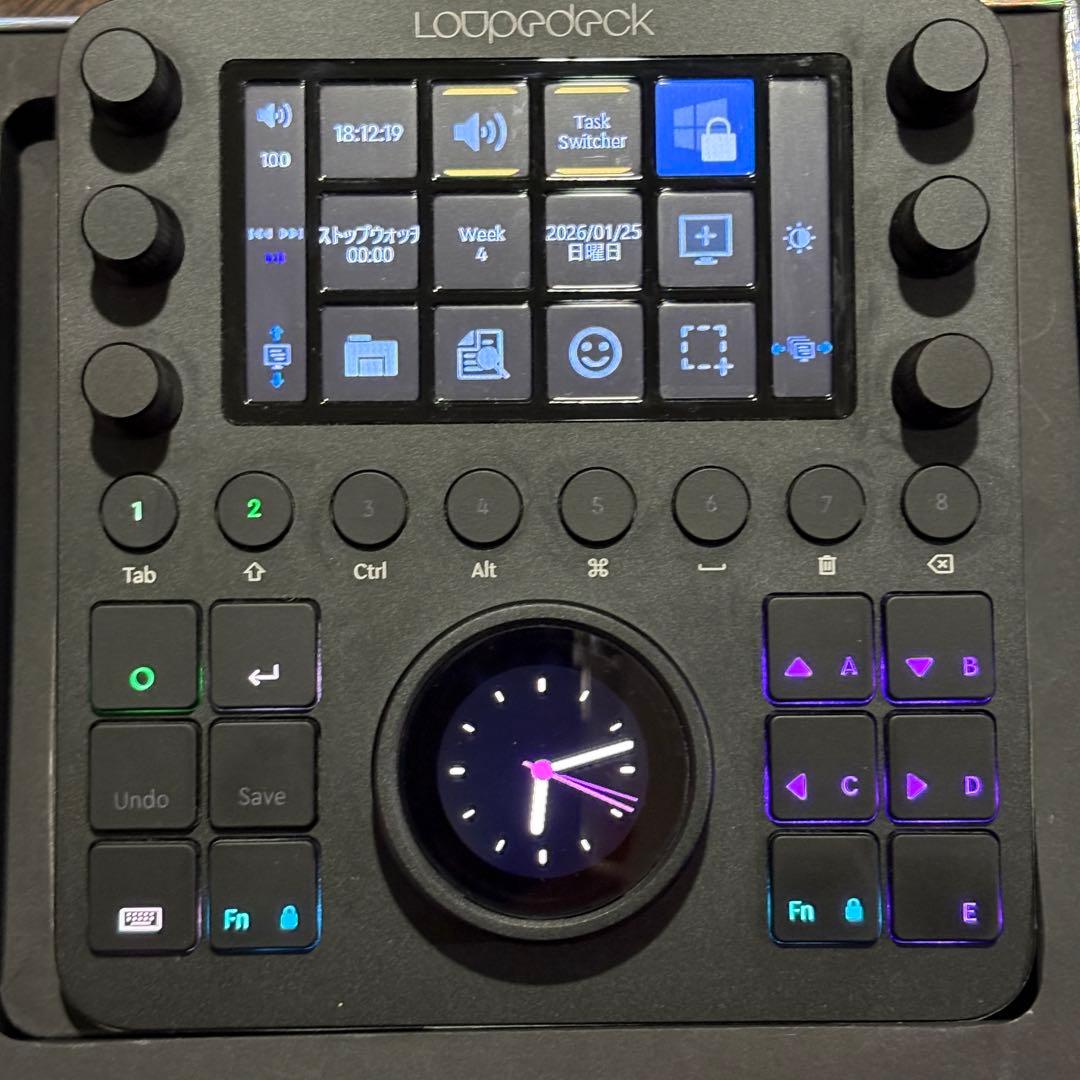 ☆左手デバイス【美品・箱アリ】　Loupedeck CT　正規品