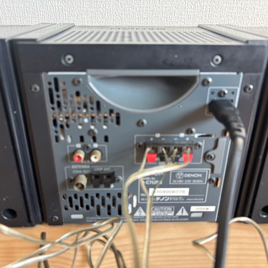 DENON　CD・MDコンポ　D-C7USB デノン