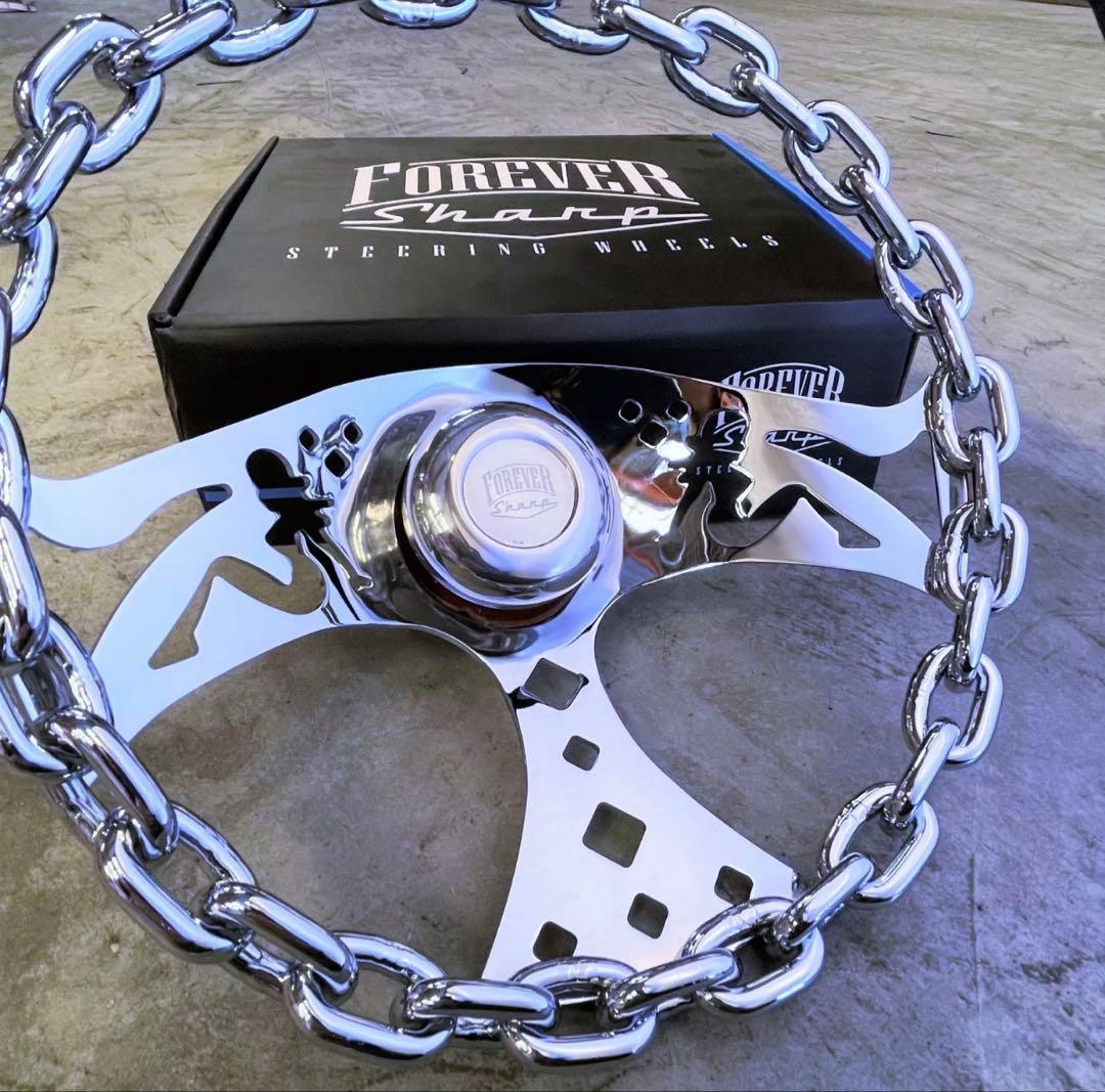 ★ 新品未使用★ フォーエバー シャープ 28cm ステアリング 11インチ