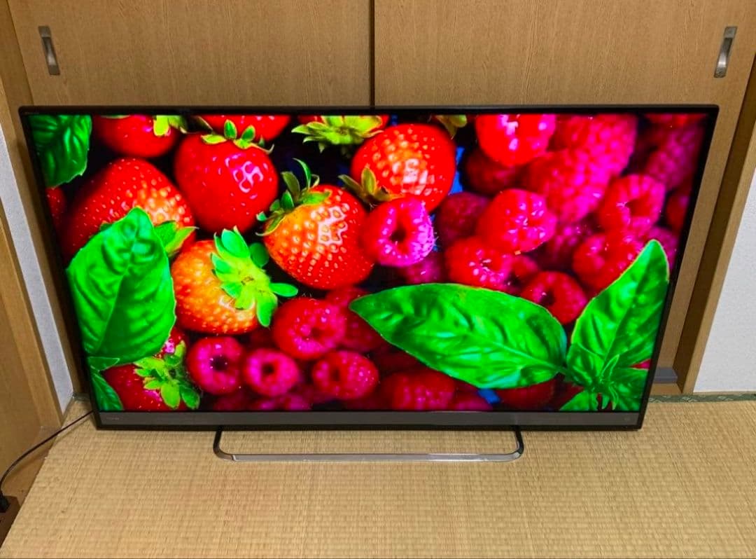 4K TOSHIBA 50型スマートテレビ 地上波/動画アプ