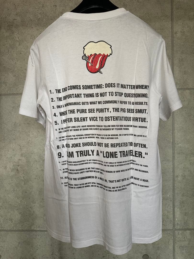 キムタク着 カート期 ナンバーナイン ベロT tシャツ NUMBER NINE