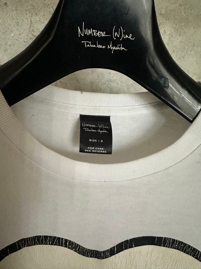 キムタク着 カート期 ナンバーナイン ベロT tシャツ NUMBER NINE