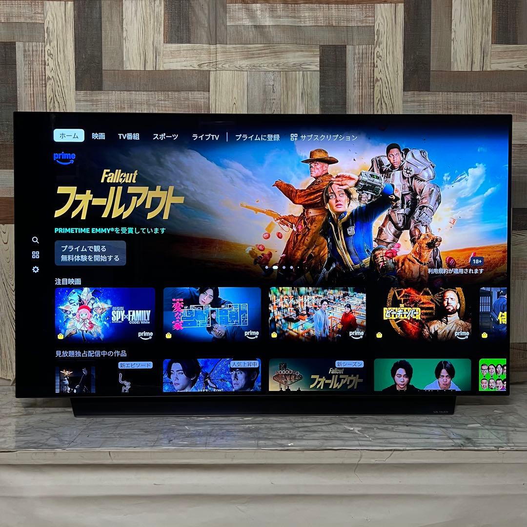 Ryu さん専用LG55型4K有機EL YouTube NETFLIX視聴