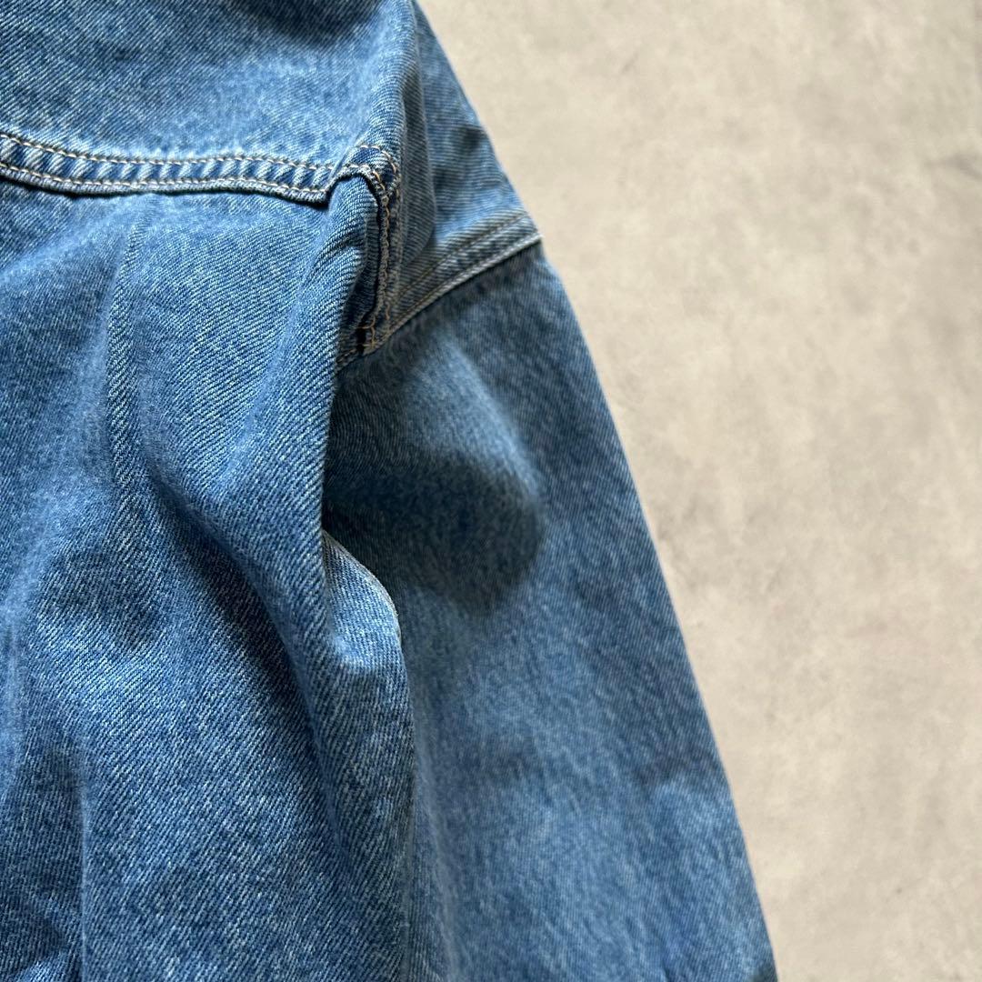 希少未使用タグ付シールームリンWIDEカフス DENIM シャツジャケットブルー