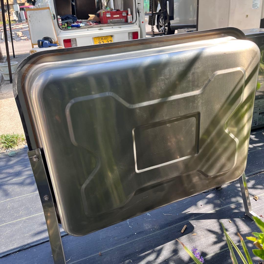 ステンレス90Lオイルタンク　メーター新品つけます