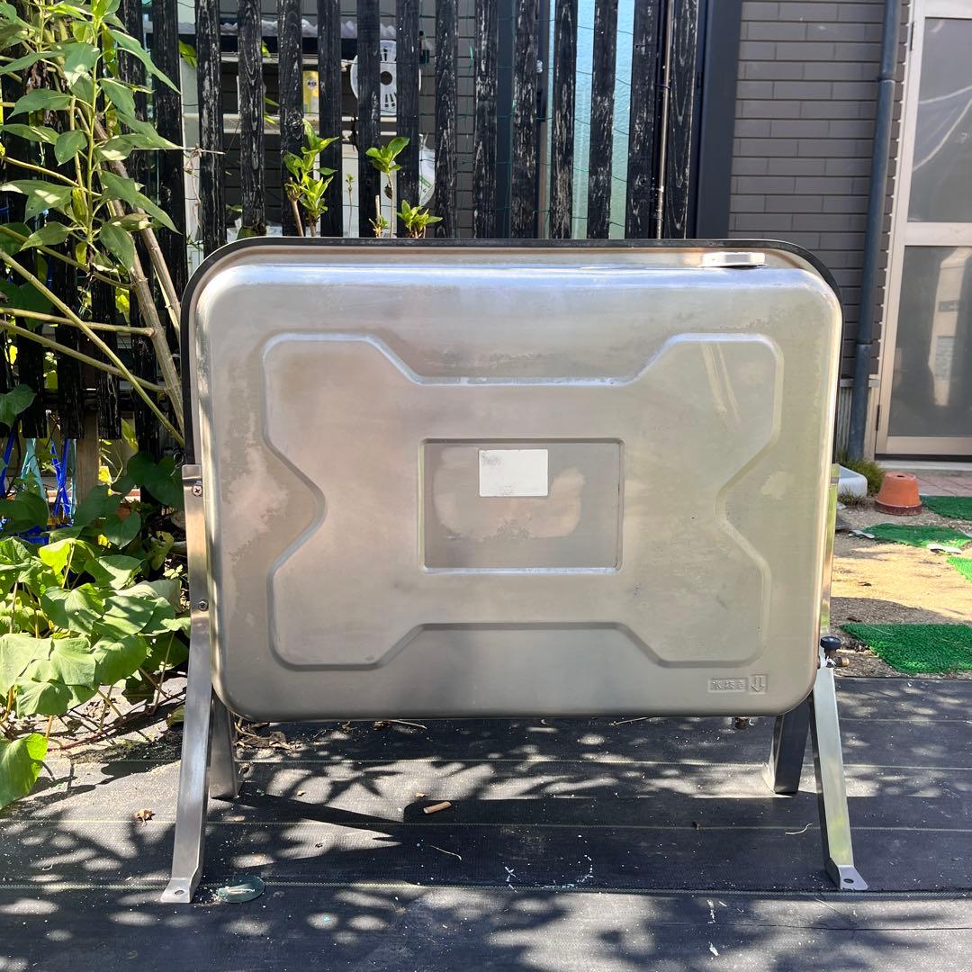 ステンレス90Lオイルタンク　メーター新品つけます