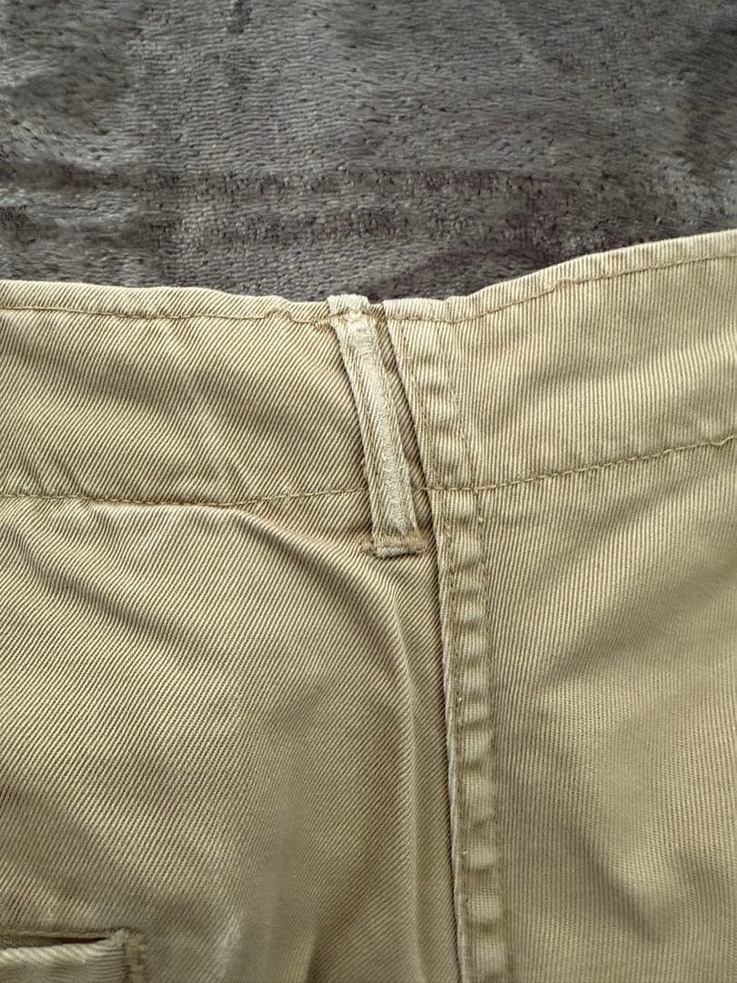 着画あり　実物　ダブルシーム　 usarmy 45カーキ