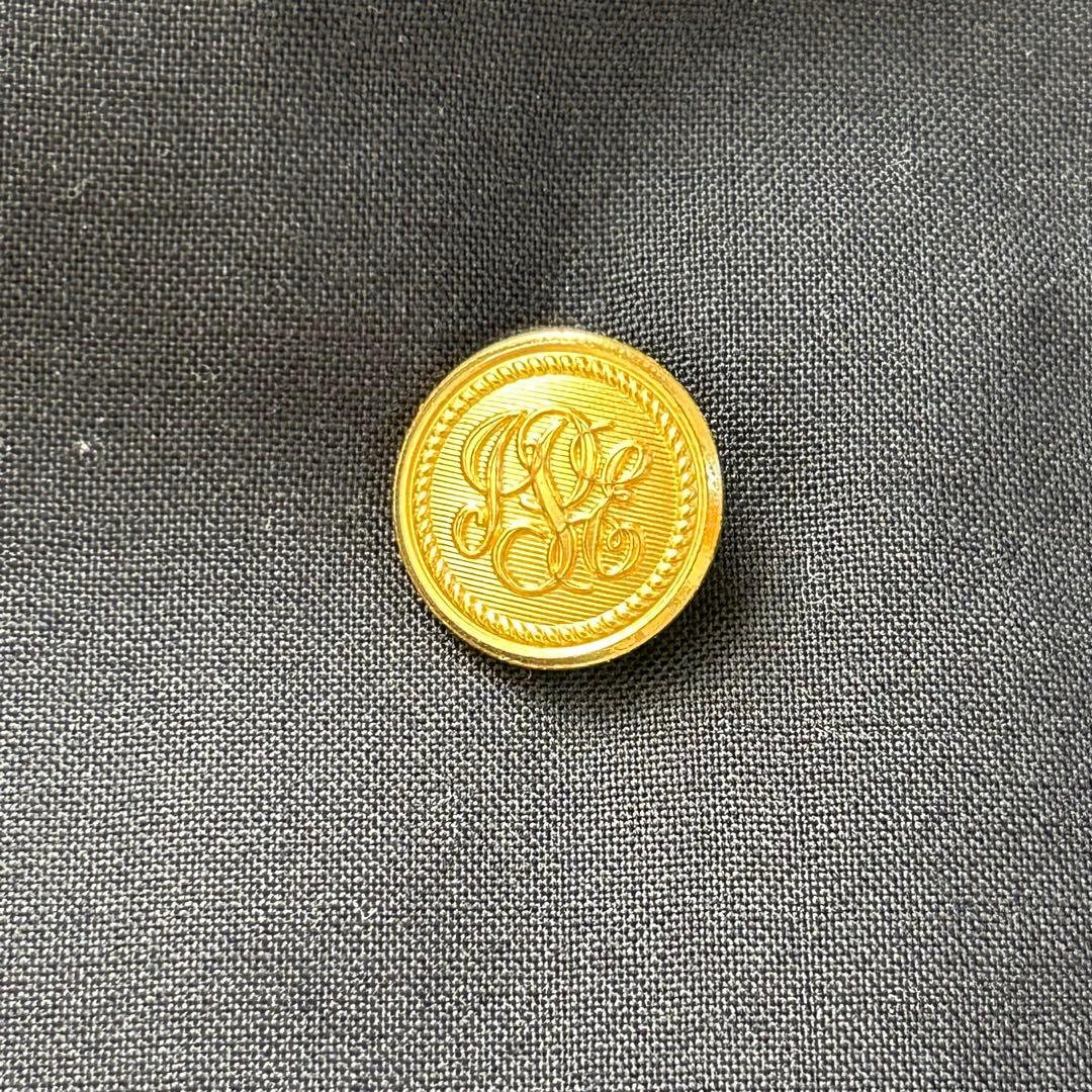 美品　ジェイプレス J.PRESSダブルブレザー　紺ブレ　金ボタン　ネイビー