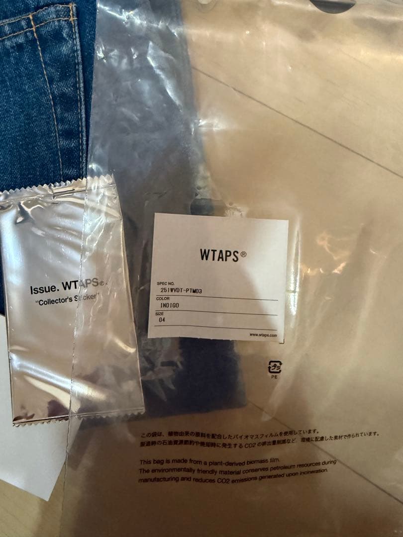 【美品】WTAPS BLUES STRAIGHT / DENIM/ XL