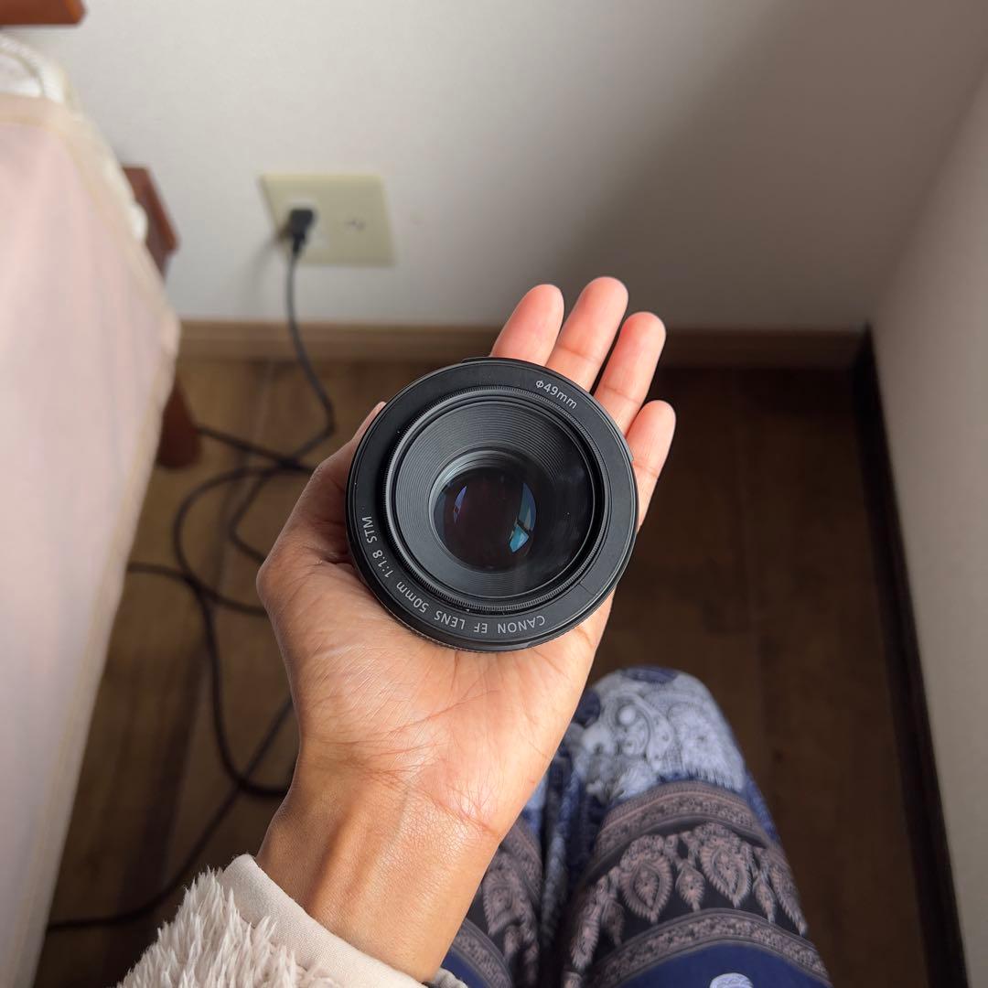 Canon 50mm f/1.8 STM 単焦点レンズ