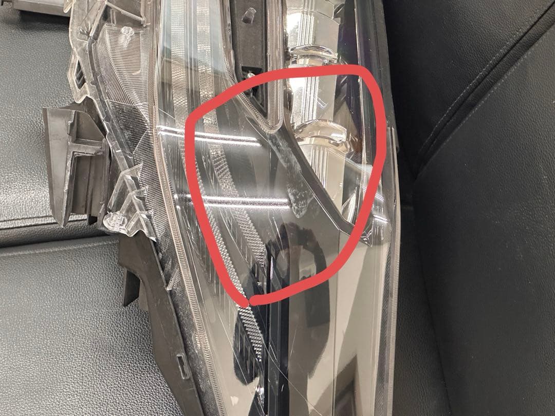 火雷神専用 30アルファード後期3眼ヘッドライト左