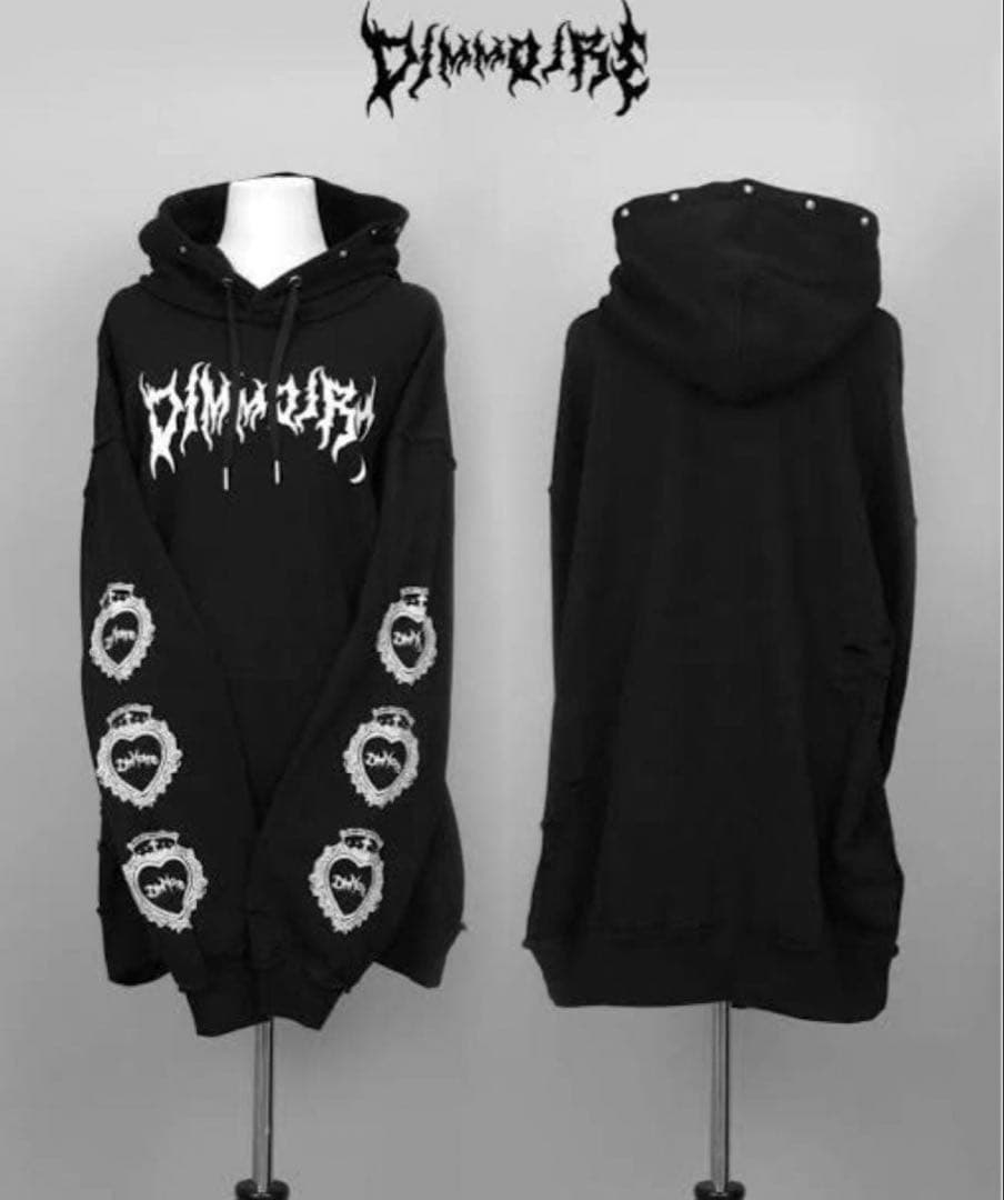 DimMoire ディムモアール クラッシュBIGフーディ