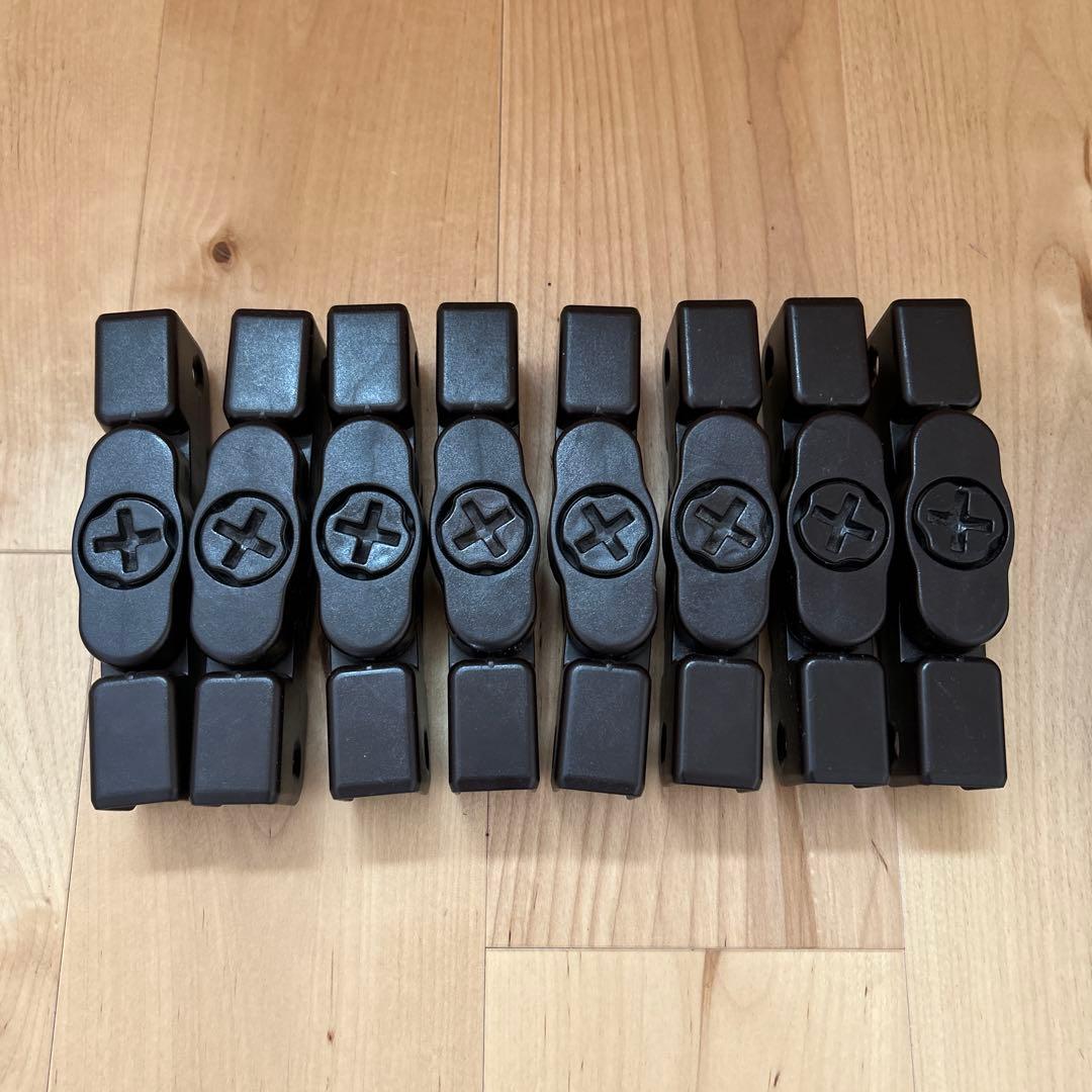 な*5様 日本育児 ベビーサークル 折り畳み木製サークル123 8枚セット　ナチ