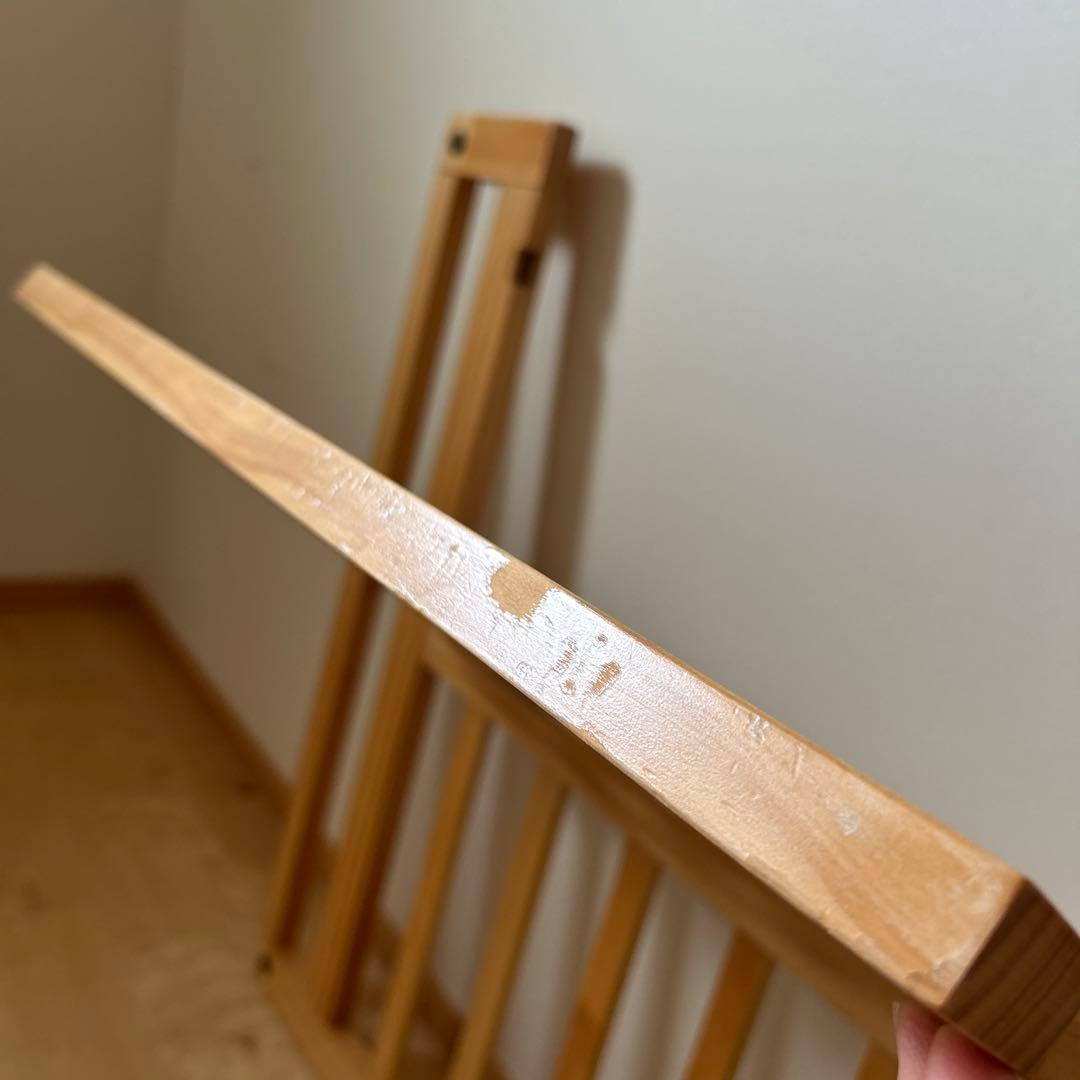 な*5様 日本育児 ベビーサークル 折り畳み木製サークル123 8枚セット　ナチ