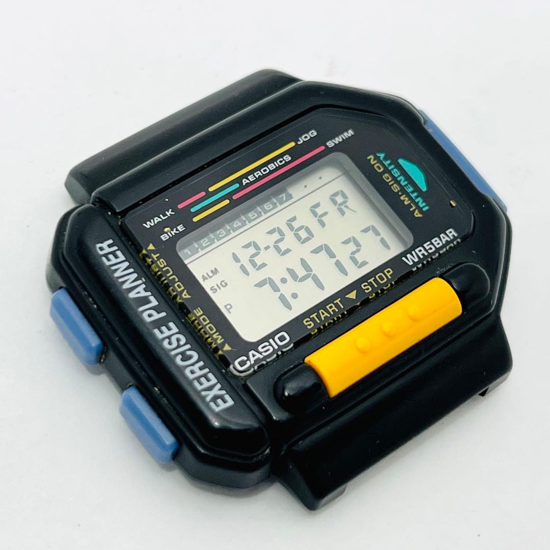 カシオ エクササイズプランナー EXP-10 デジタル 腕時計 稼働品