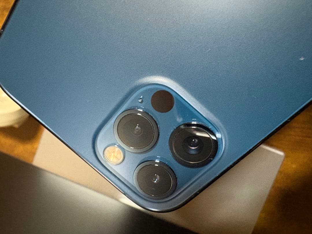【美品箱あり】iPhone12pro パシフィックブルー256GB SIMフリー
