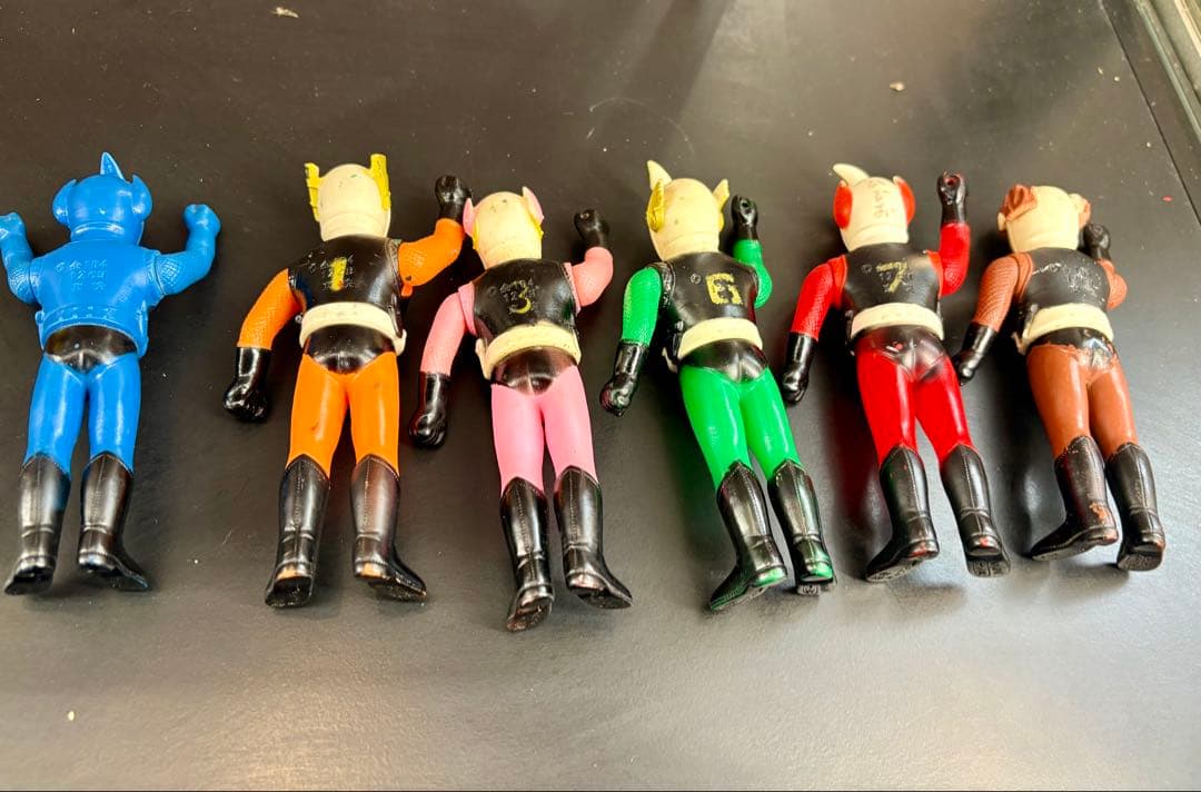 り*う様 当時物　忍者キャプター　ソフビ