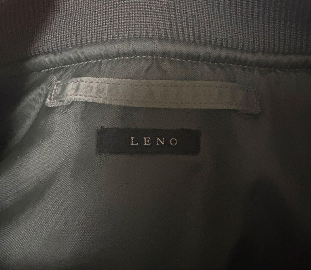 ジャケット・アウター LENO MA-1 JACKET SAGE GREENSIZE0