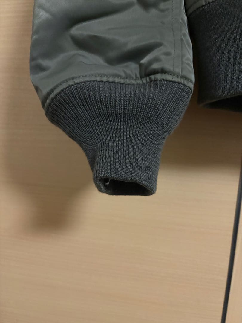 ジャケット・アウター LENO MA-1 JACKET SAGE GREENSIZE0