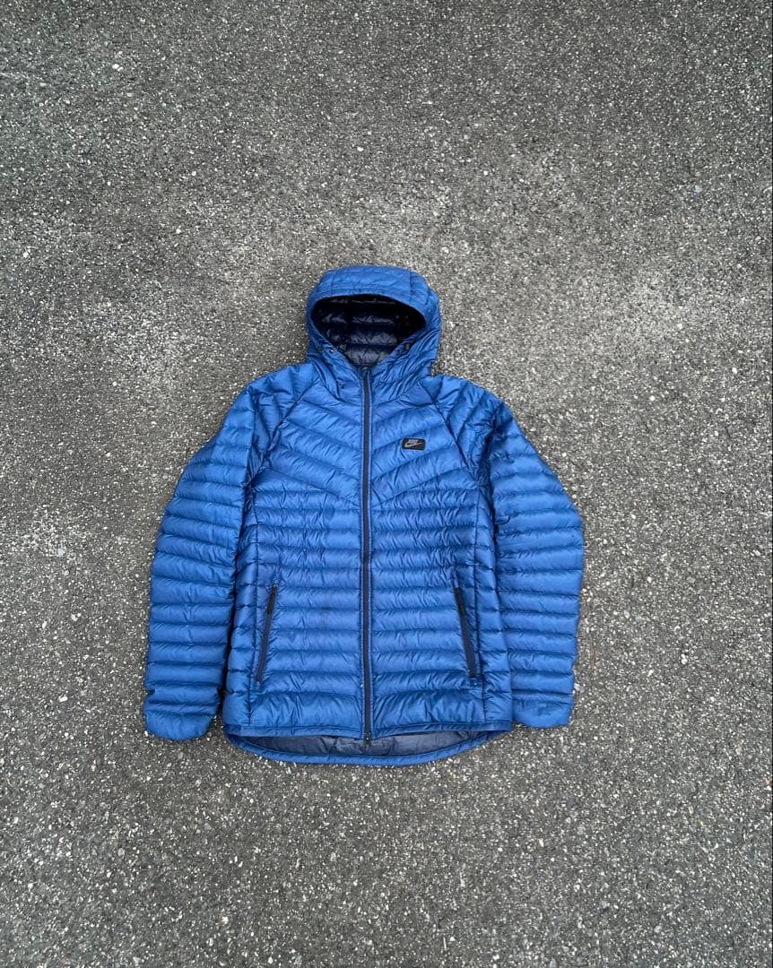 NIKE フード ダウンジャケット マイクロダウン テック